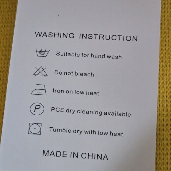 Couer De Vague Women's XL Yellow Button Down Coat Jacket With Pockets NWT Read - Picture 10 of 15